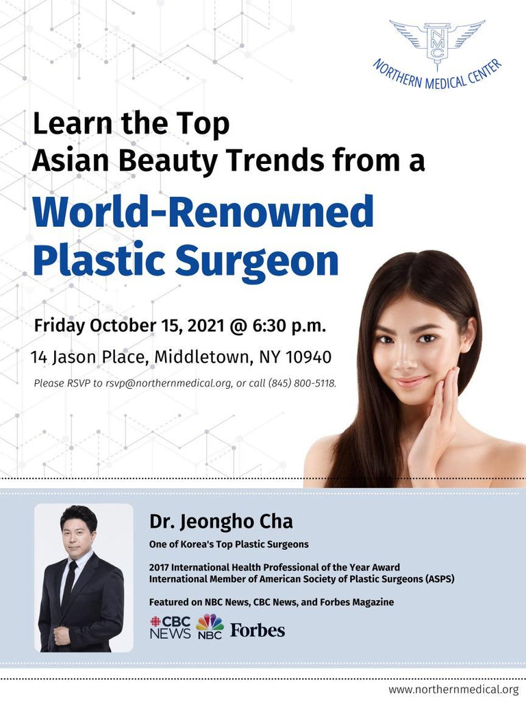 Guest Speaker Seminar: featuring world-renowned plastic surgeon